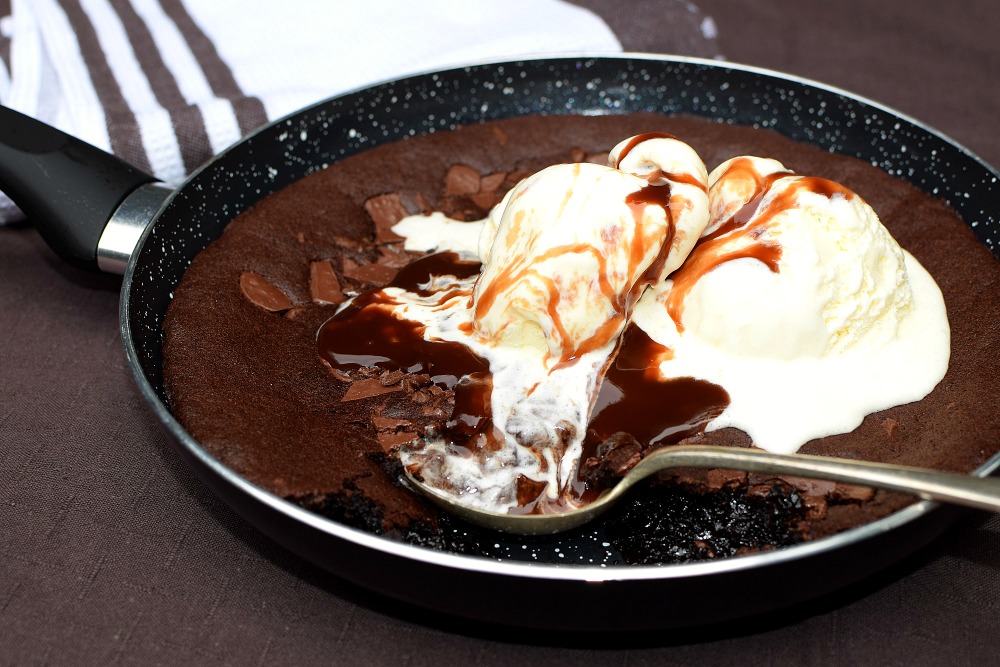 Skillet Brownie Recipe