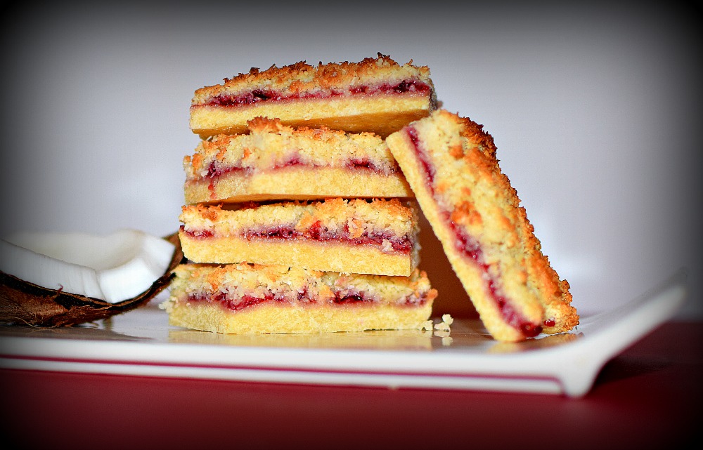 Gluten Free Coconut Slice