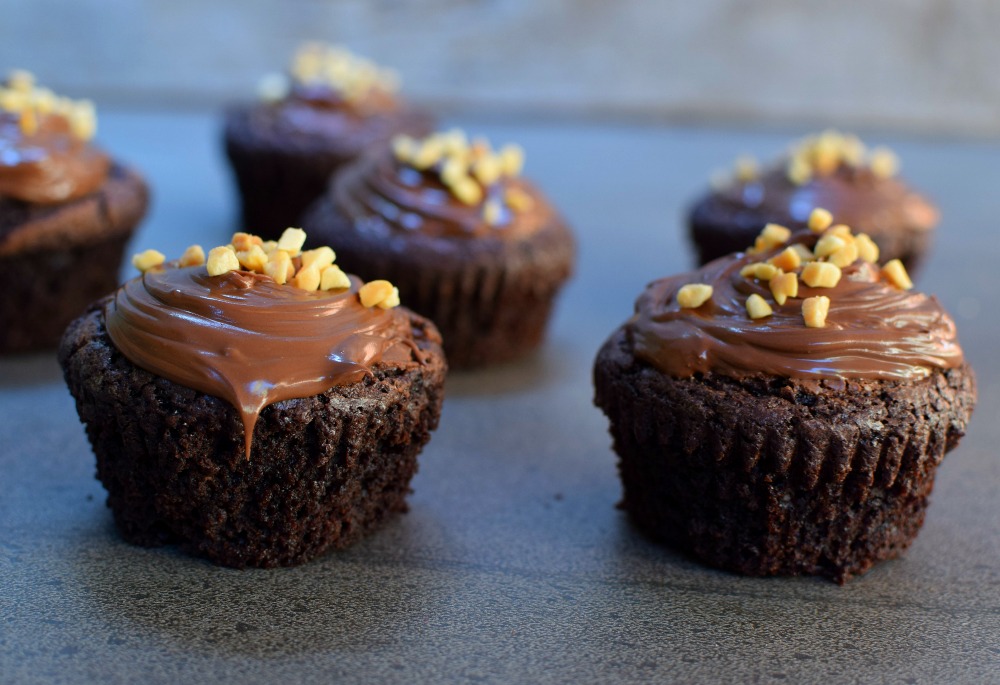 Gluten Free Nutella Muffins