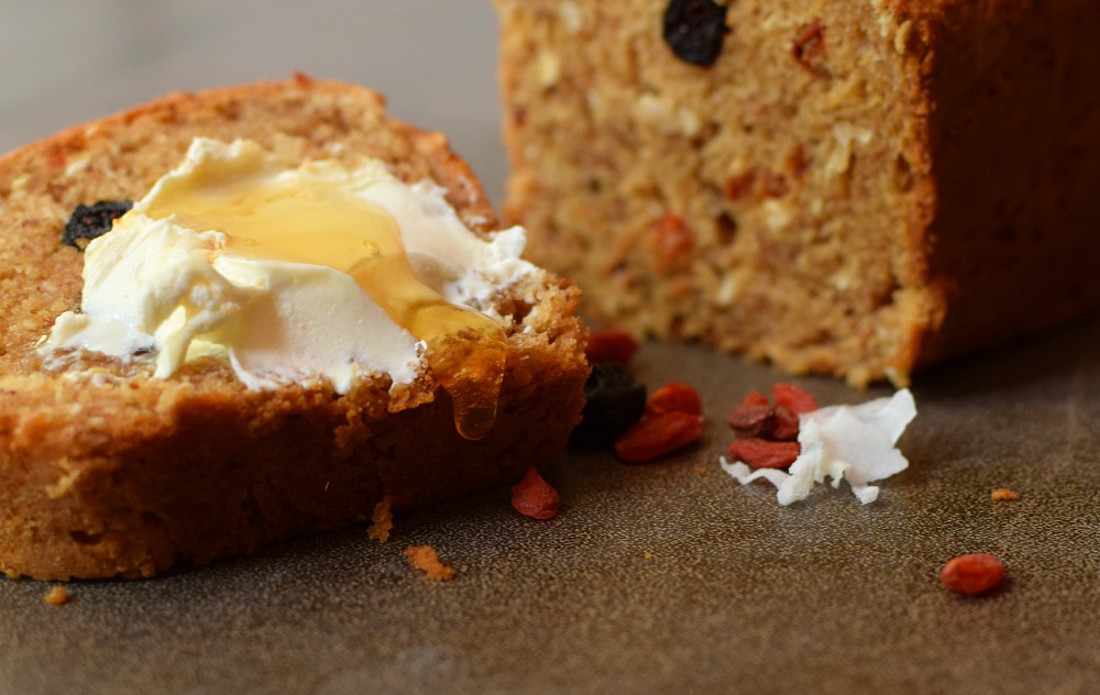 Gluten Free Banana Fruit Bread